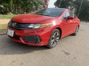 Honda Civic EX-L w/Navigation 2dr Coupe (1.8L 4cyl CVT) 2015 Red