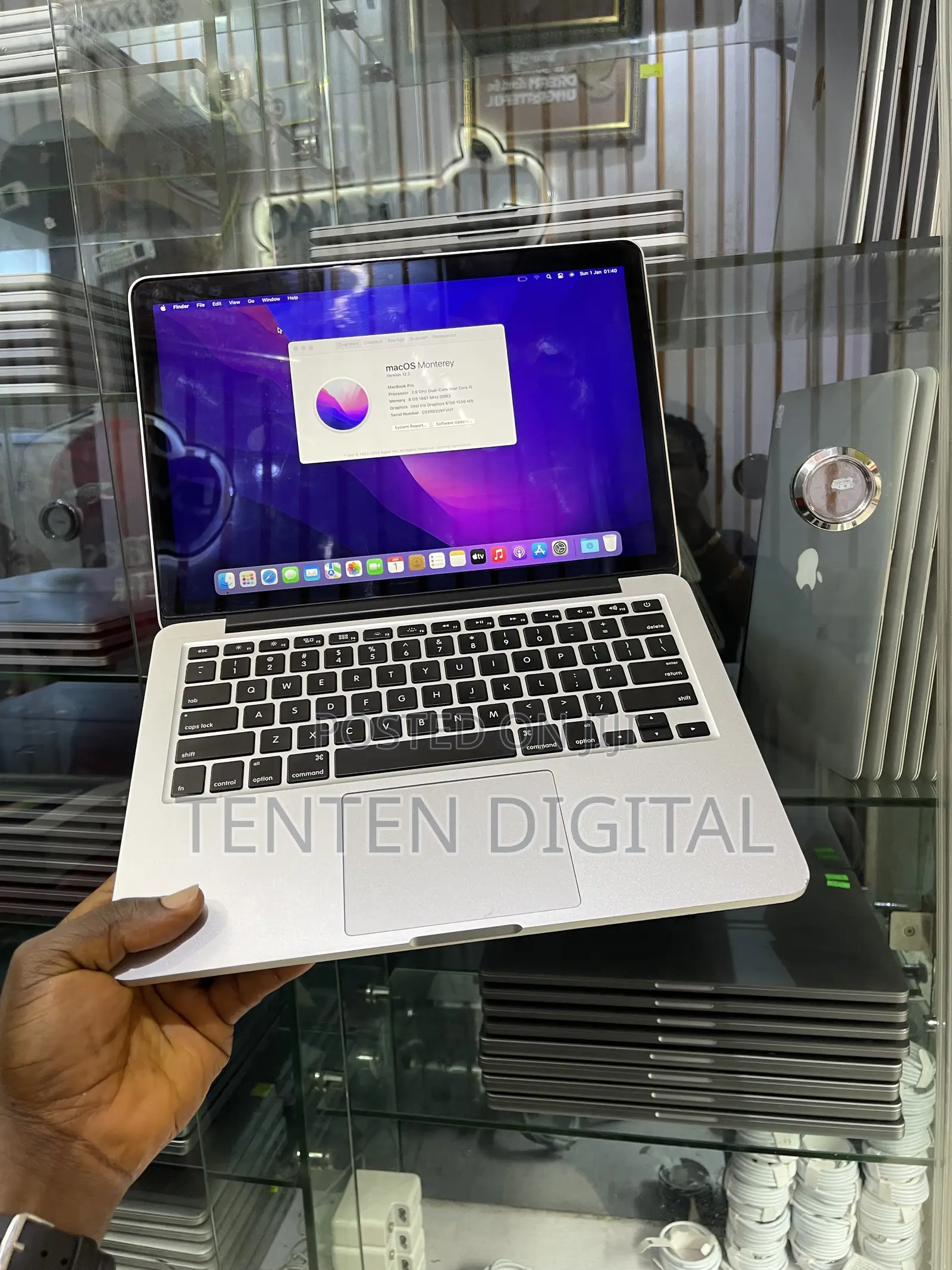 Laptop Apple MacBook Pro 2015 8GB Intel Core i5 SSD 256GB
