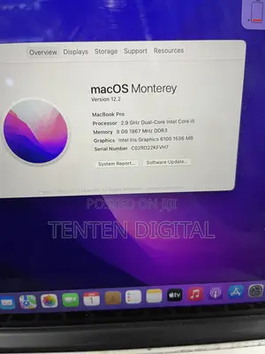 Laptop Apple MacBook Pro 2015 8GB Intel Core i5 SSD 256GB