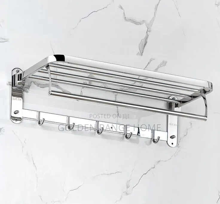 High-Quality SUS304 Stainless Steel Towel Racks