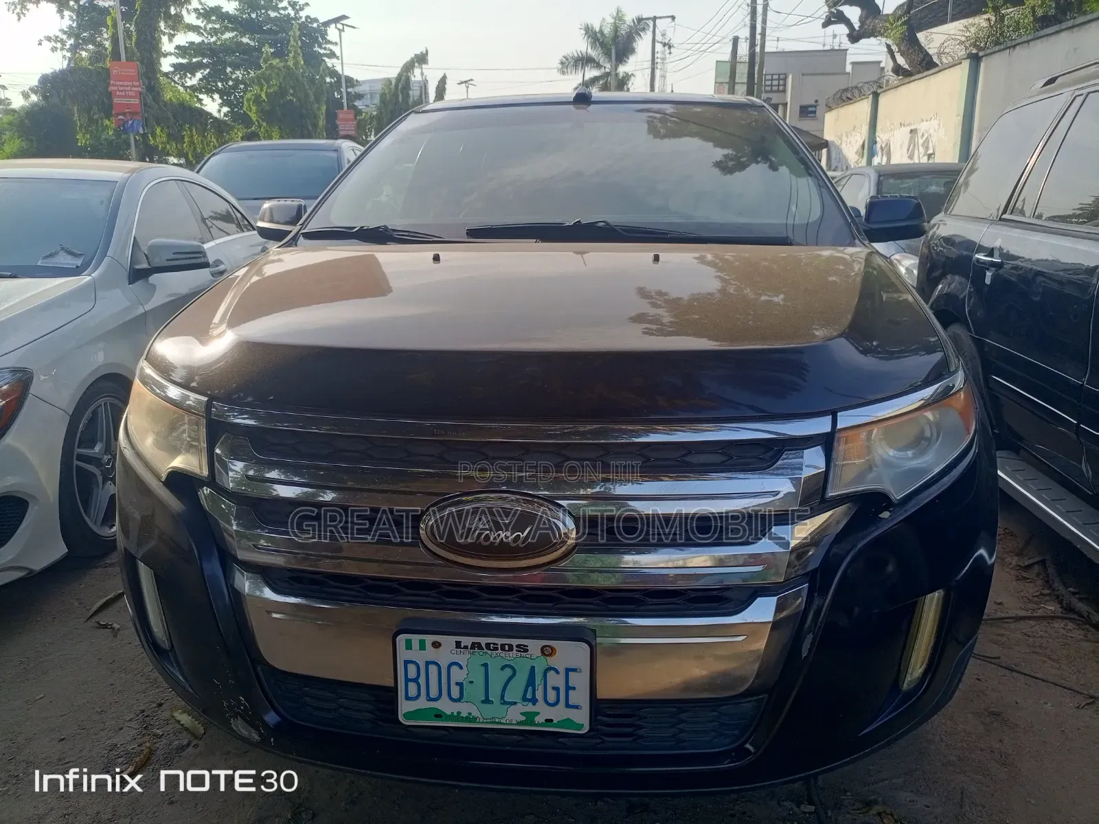 Ford Edge 2012 Brown