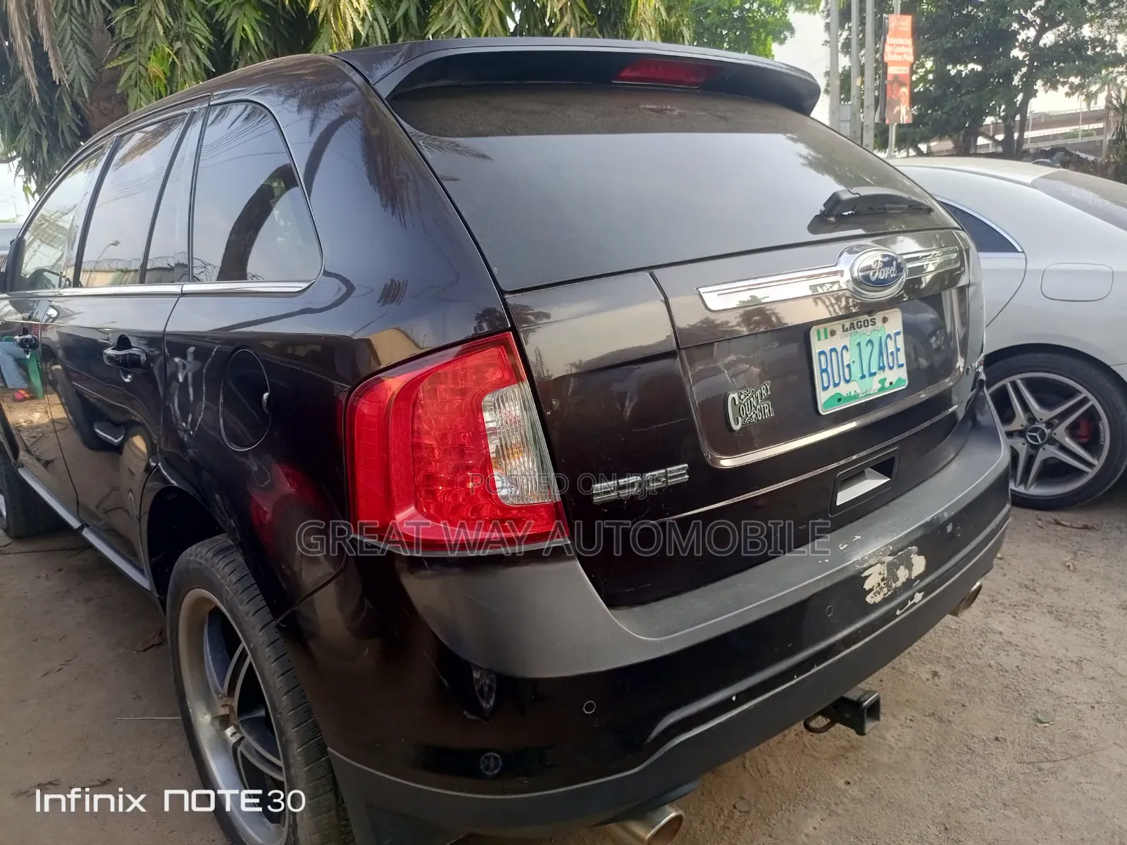 Ford Edge 2012 Brown
