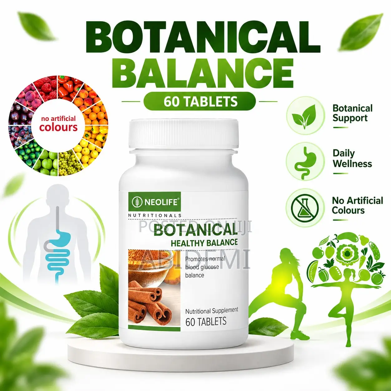 Botanical Healthy Balance - 60 Tablets