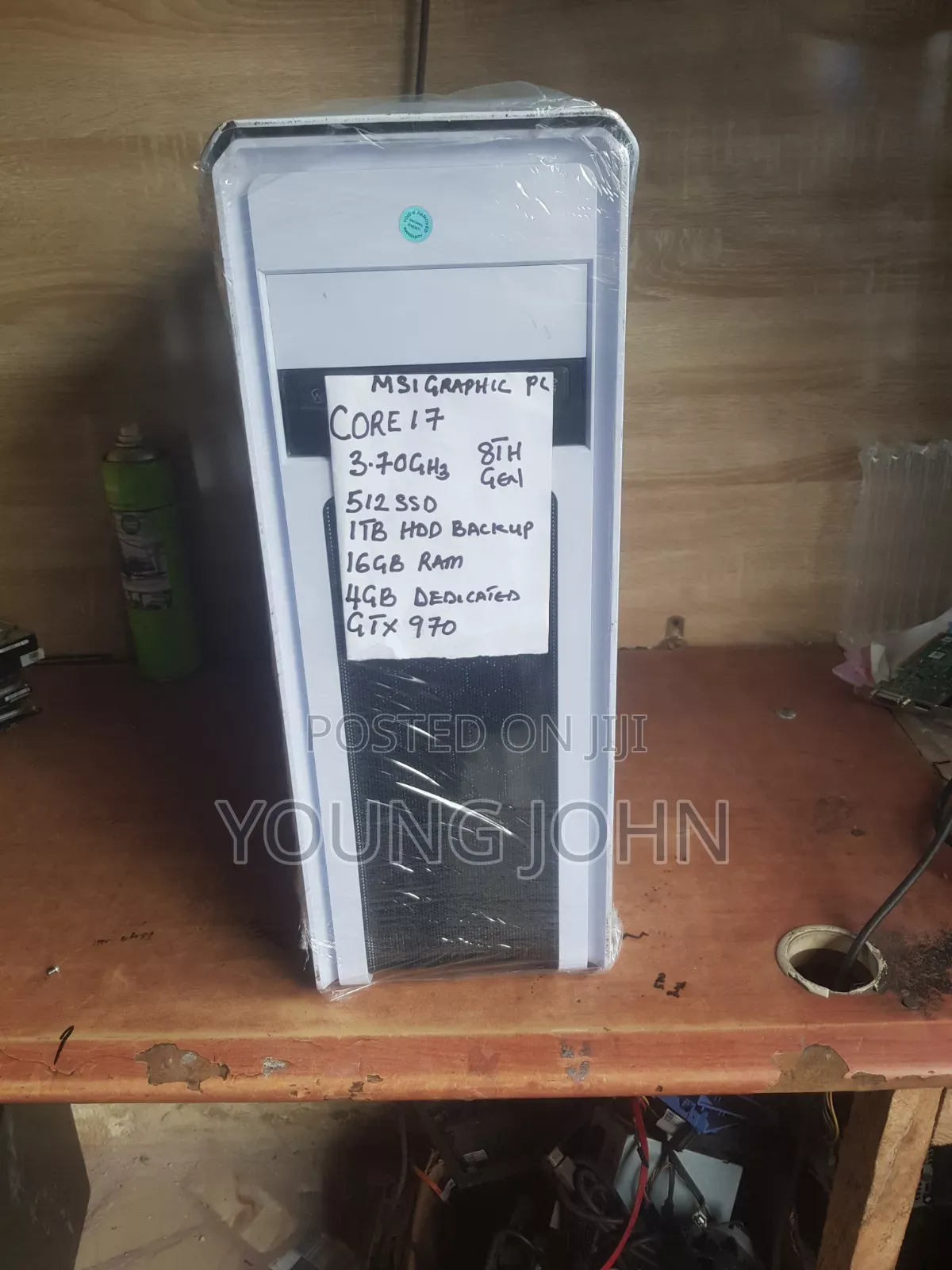 Desktop Computer MSI 16GB Intel Core i7 HDD+SSD 512GB