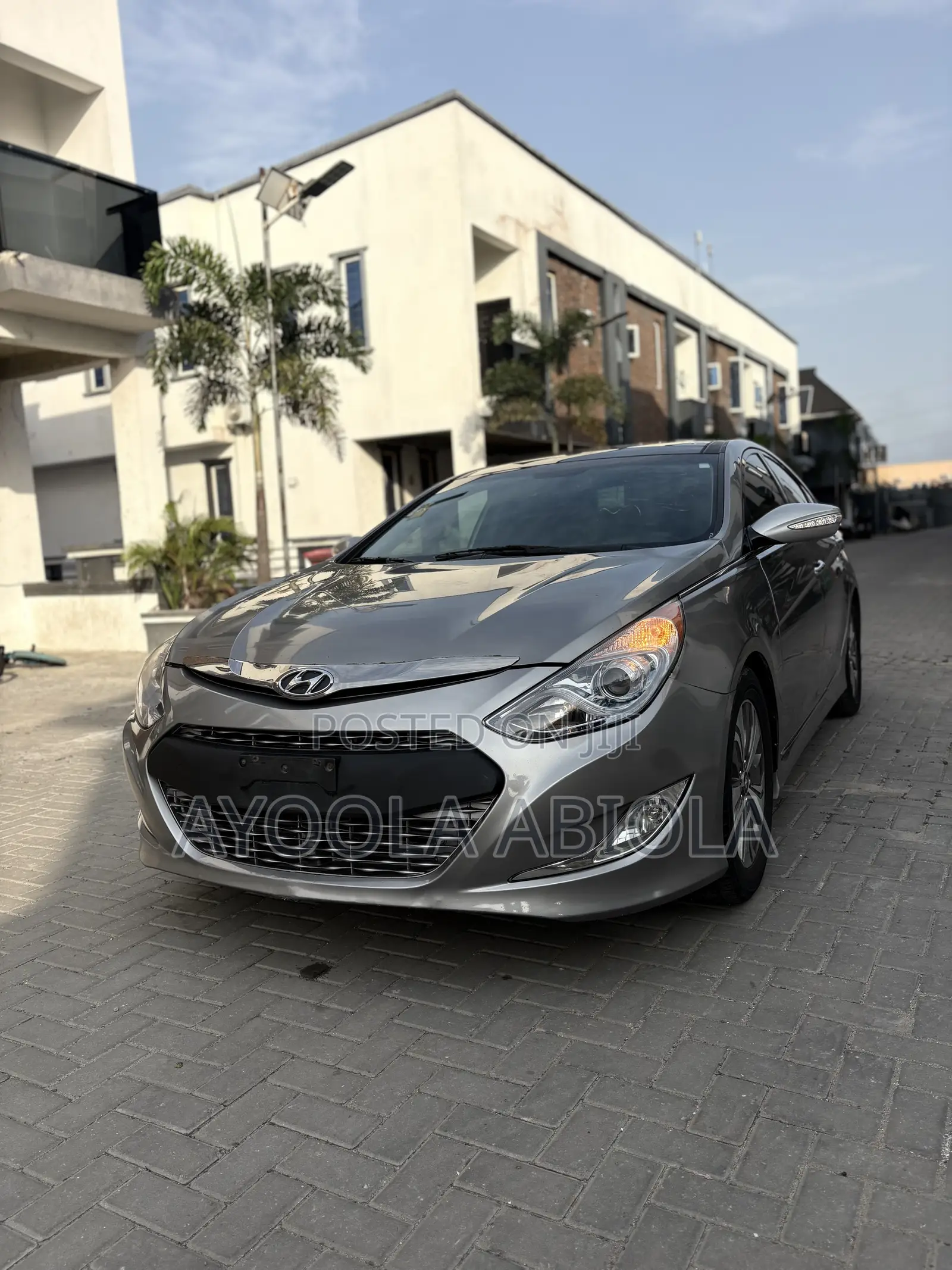Hyundai Sonata Hybrid 2013 Silver