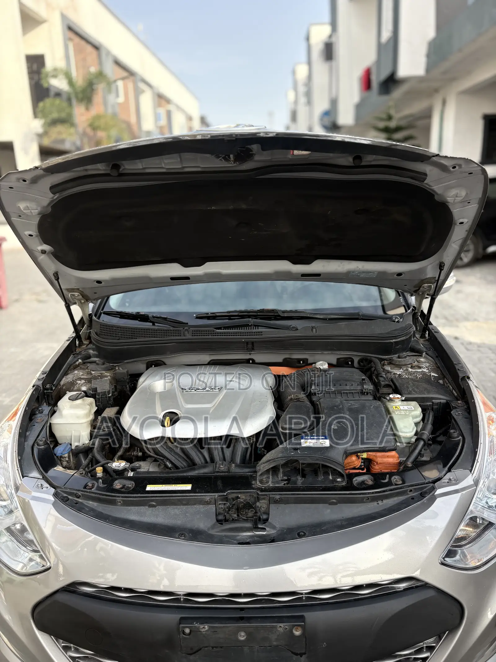 Hyundai Sonata Hybrid 2013 Silver