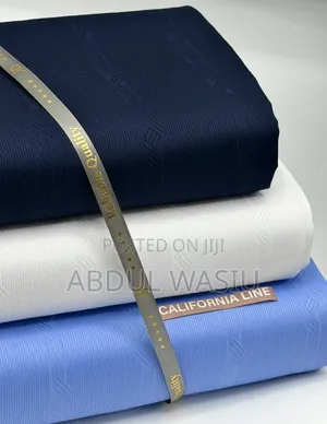 California Line Swiss Fabric for Men - 5 Yards