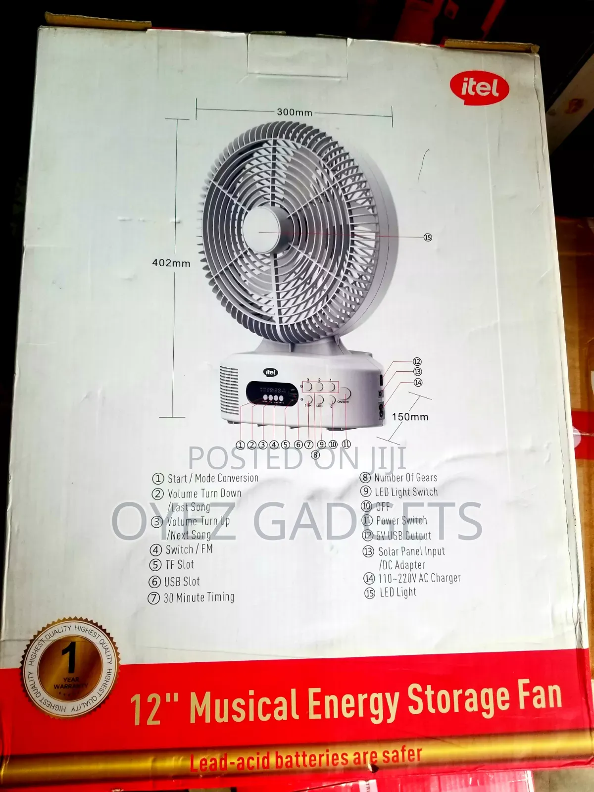 Itel Lonter Fan