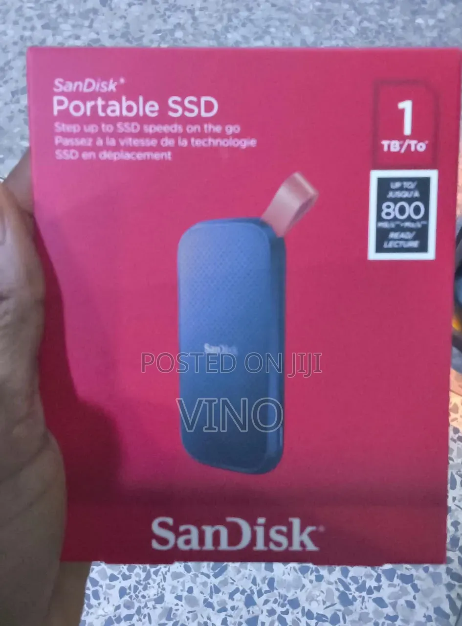 SanDisk Portable SSD (Model: SDSSDE30-1T00-G26),