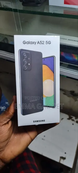 New Samsung Galaxy A52s 5G 128 GB Black