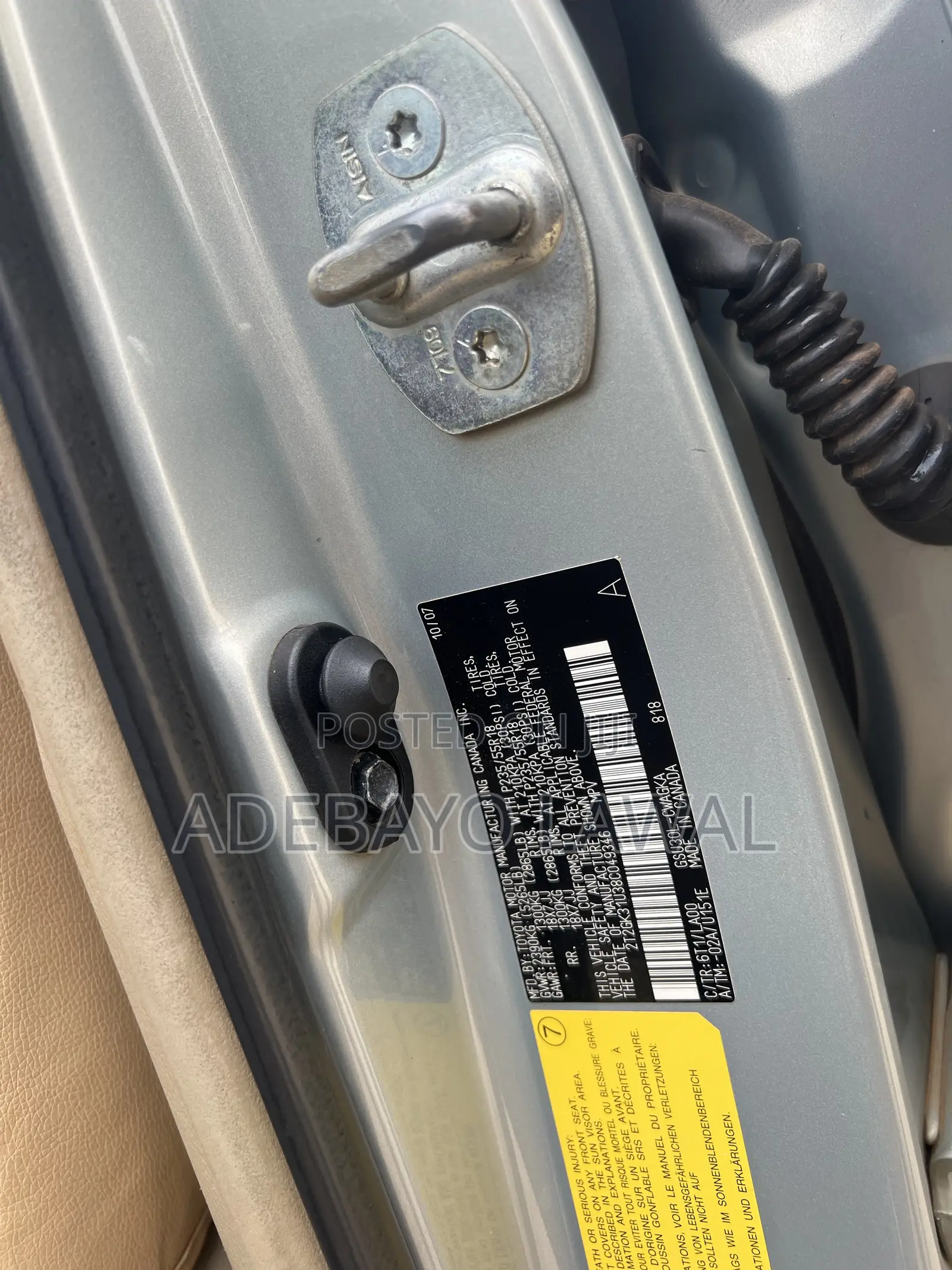 Lexus RX 350 2008 Gray