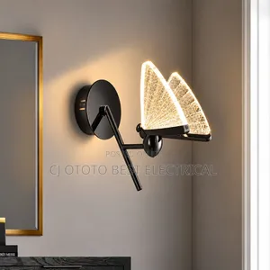 Big Butterfly Led Luxury Wall Bracket Light, New Arrival