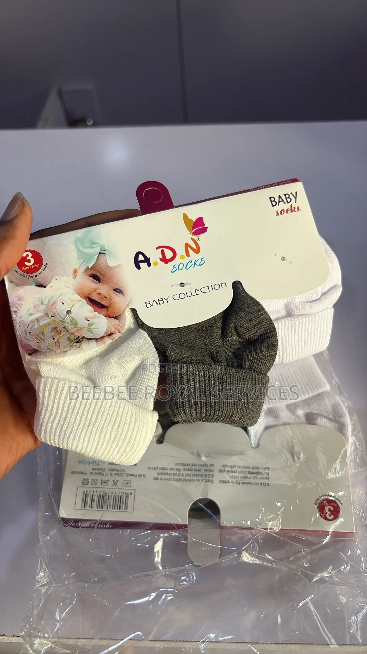 ADN Baby Socks