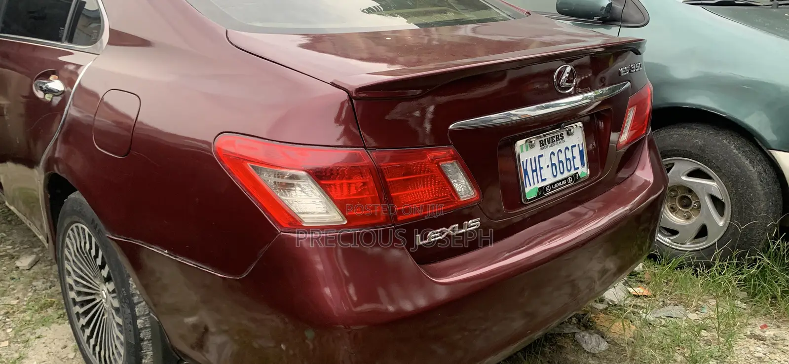 Lexus ES 350 2008 Maroon