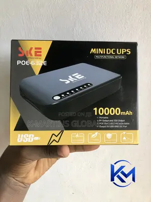 SKE 10000mAh Mini DC UPS Router PoE Power Bank