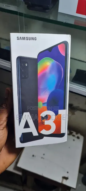 New Samsung Galaxy A31 128 GB Black