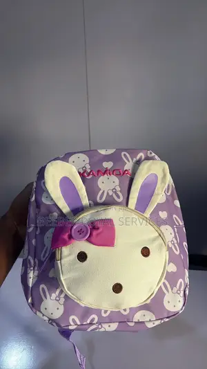 Purple Bunny Backpack