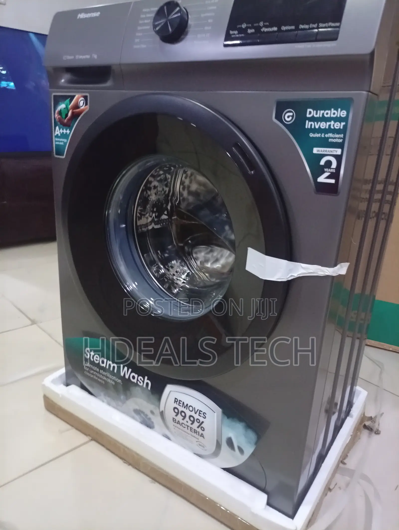 Hisense 7kg Washer With Self-Diagnostics Technology