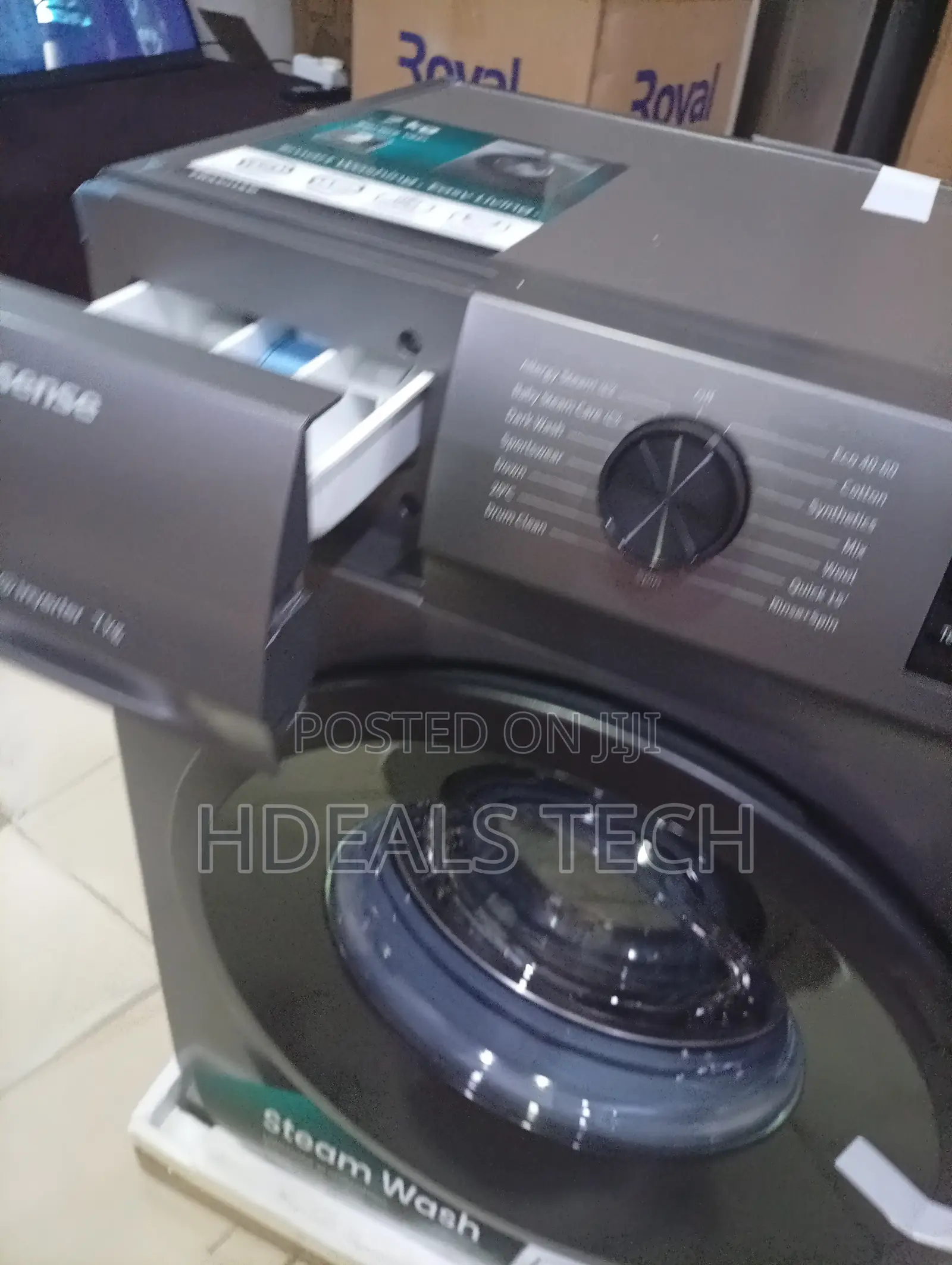 Hisense 7kg Automatic Washing Machine With PTC Safety Lock