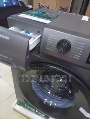 Hisense 7kg Automatic Washing Machine With PTC Safety Lock