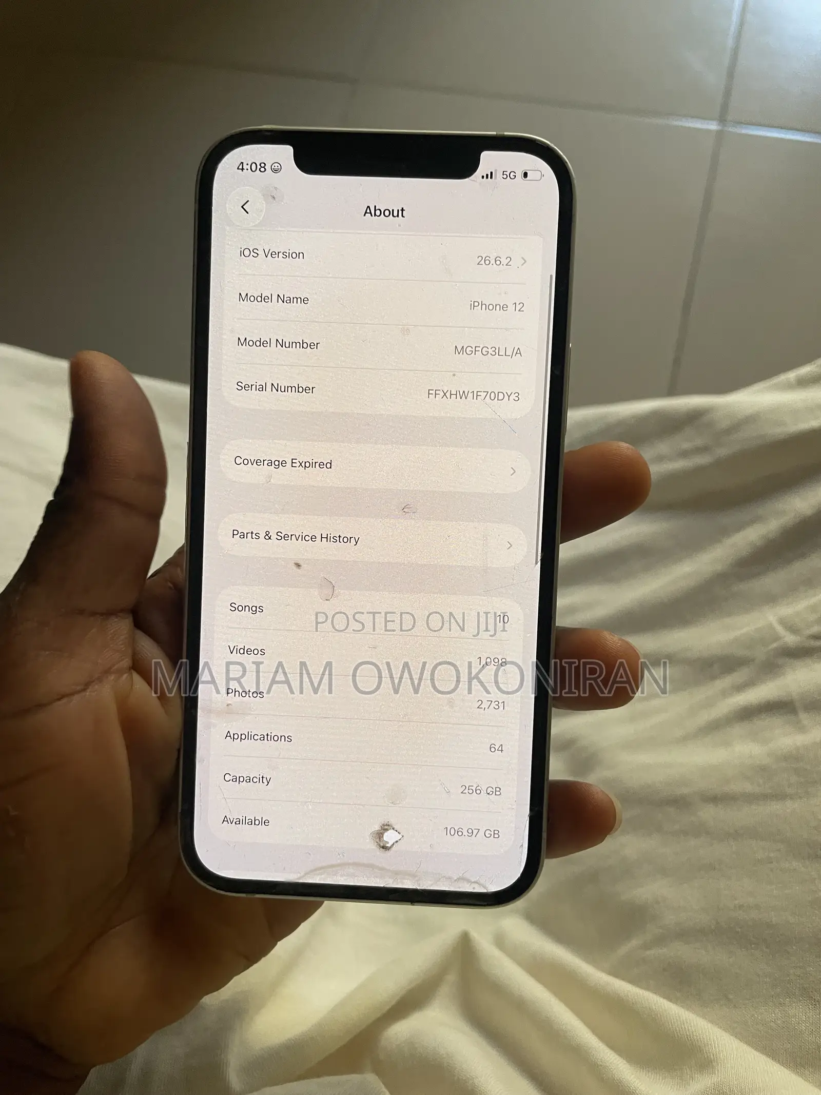 Apple iPhone 12 256 GB Silver