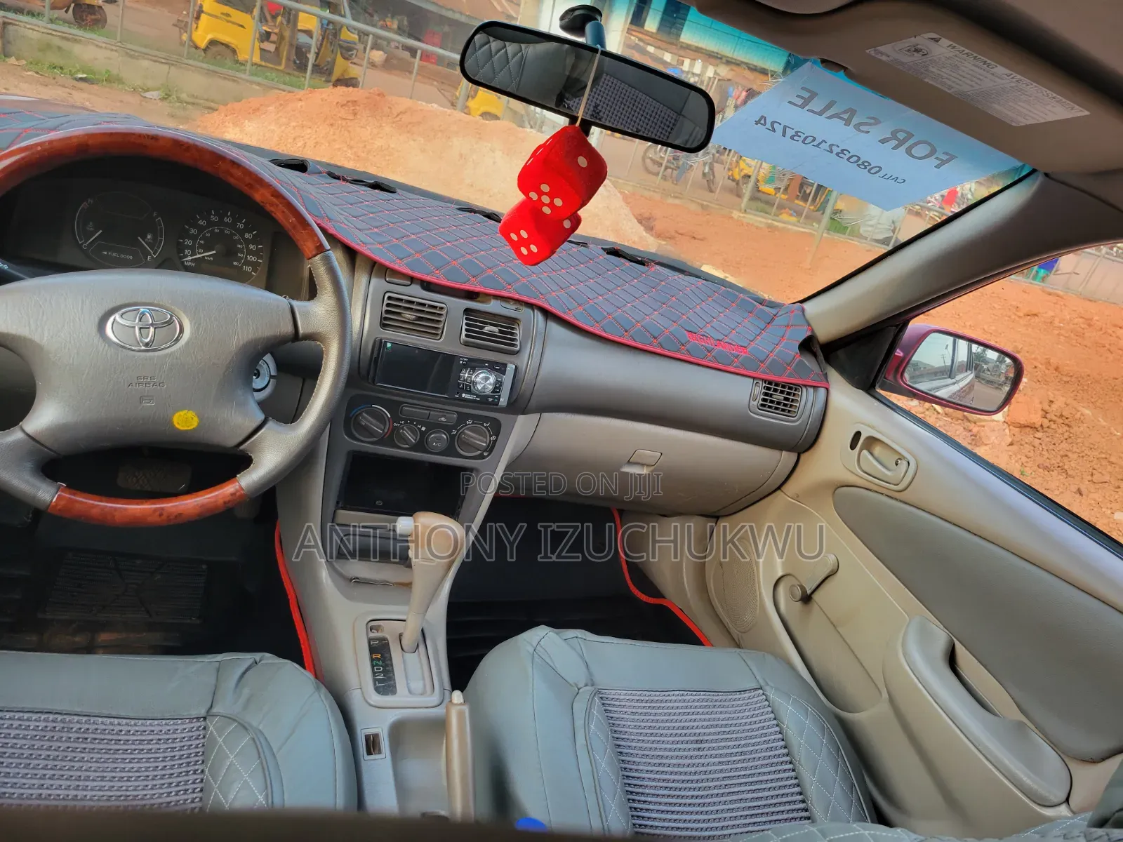 Toyota Corolla 2001 Red