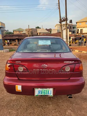 Toyota Corolla 2001 Red
