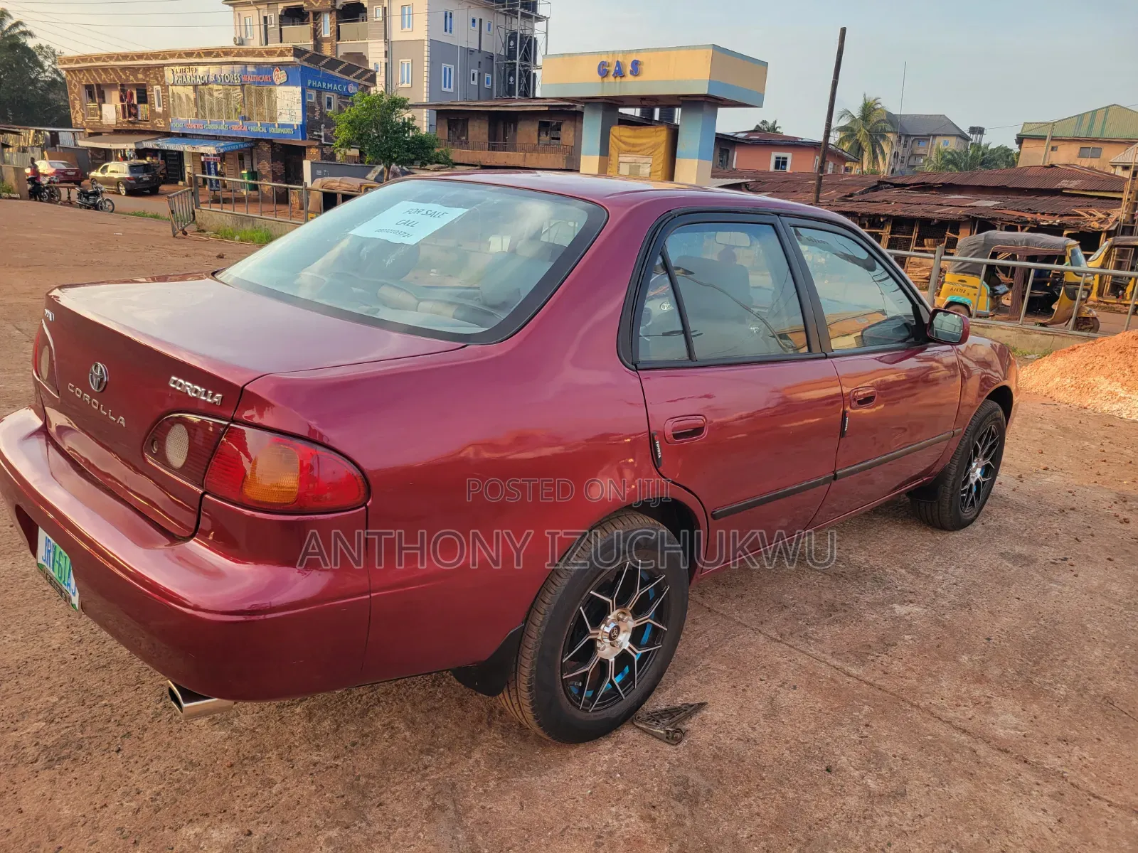 Toyota Corolla 2001 Red