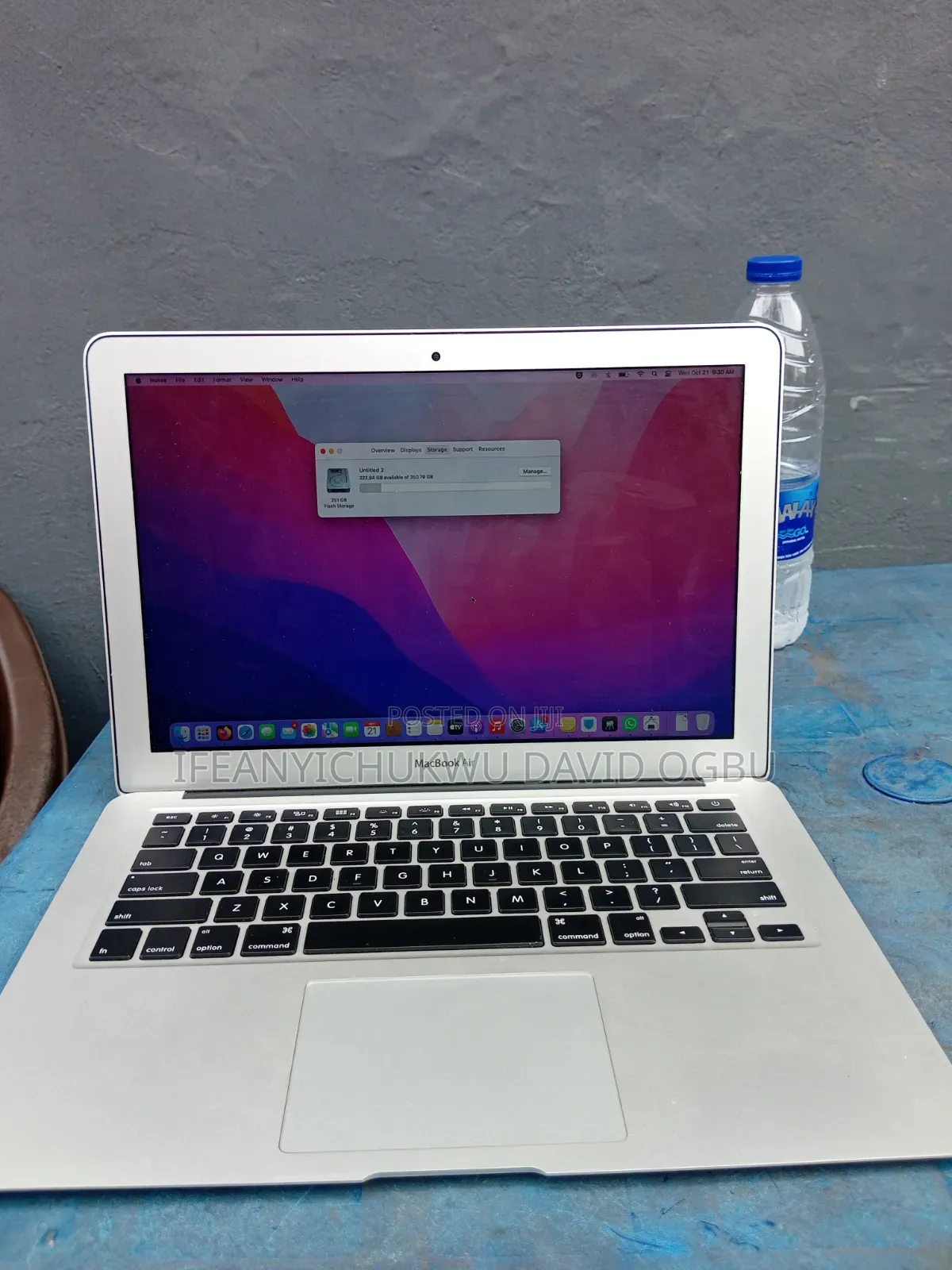 New Laptop Apple MacBook Air 2017 8GB Intel Core i5 SSD 256GB
