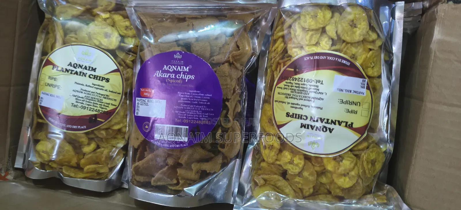 Akara Chips (Aqnaim Akara Chips {Spiced}) Spicy and Nutritious