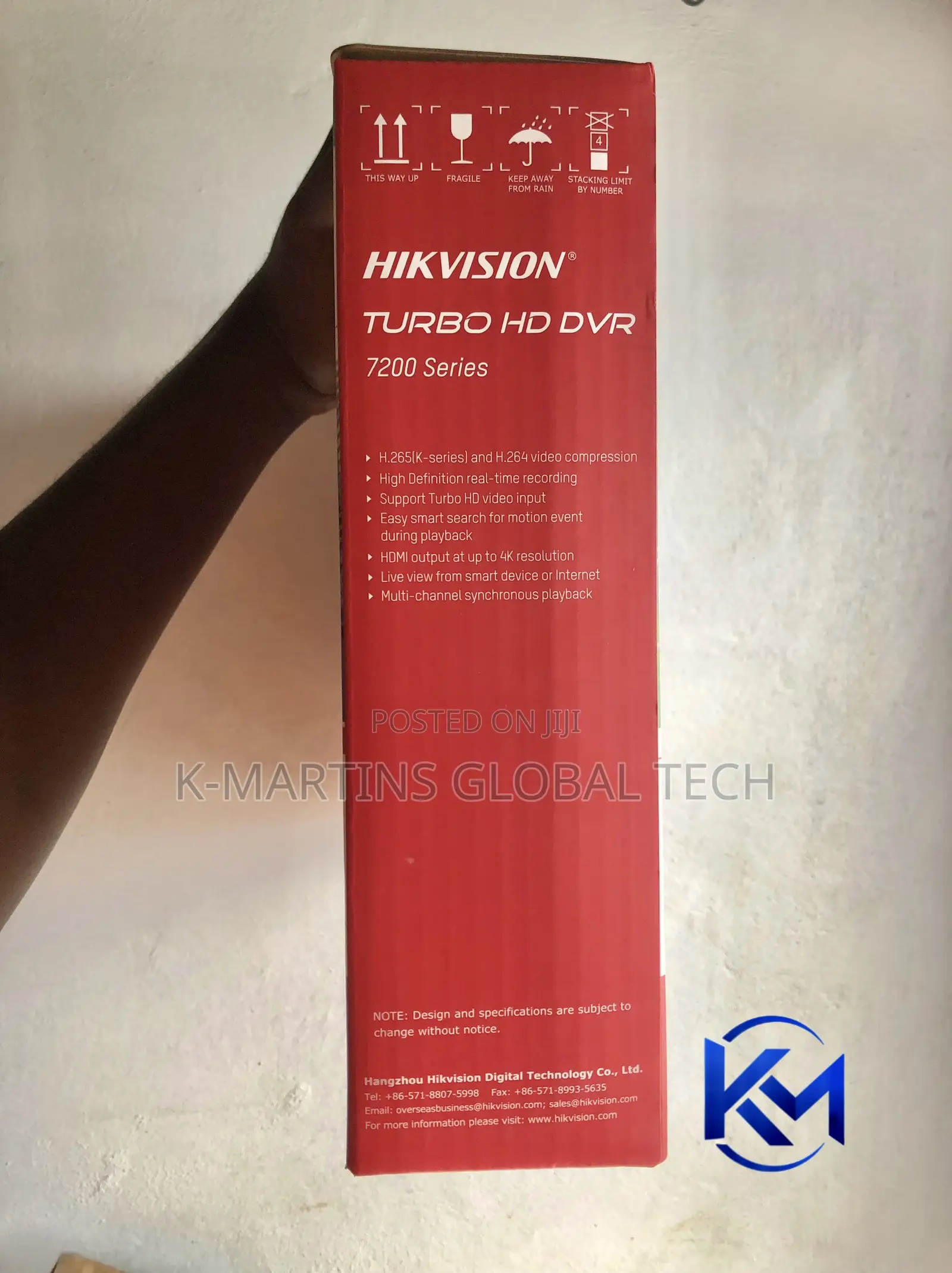 Hikvision Turbo HD DVR 7200 Series CCTV Recorder