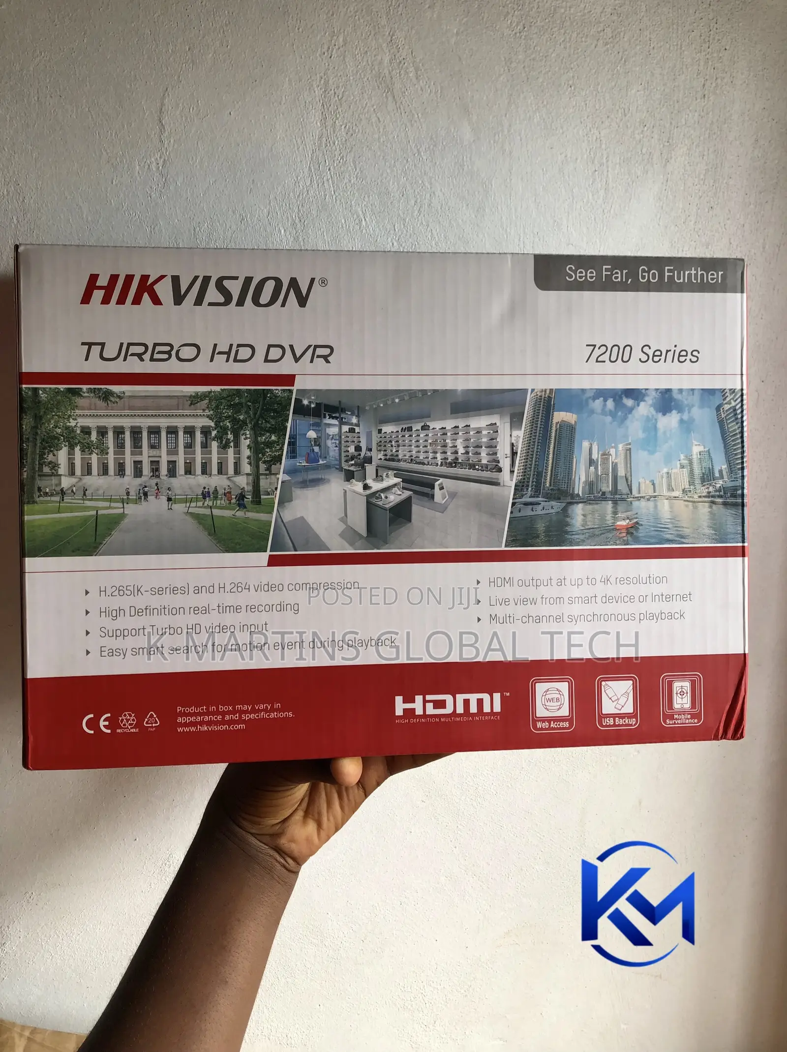 Hikvision Turbo HD DVR 7200 Series CCTV Recorder