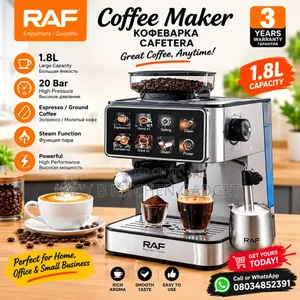 RAF 2 in 1 Coffee Maker