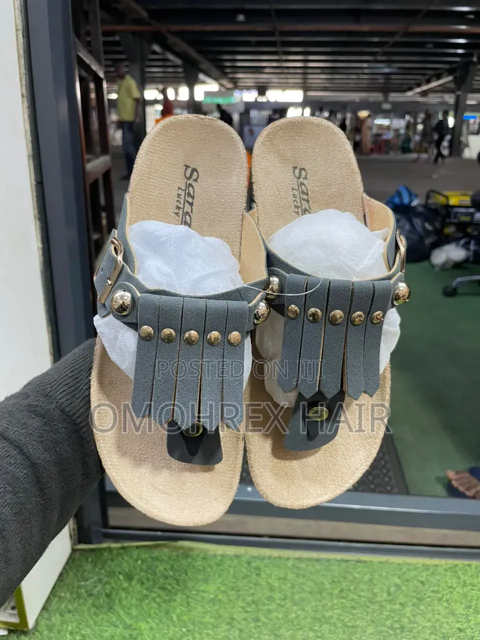 New, Stylish and Comfortable Flat Slippers. Never Worn. That's It.