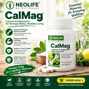 Chelated Cal-Mag With Vitamin D3, 90 Tablets, Bone Health Support