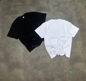 Premium Cotton T-Shirt – Plain Basic Balenciaga Tee