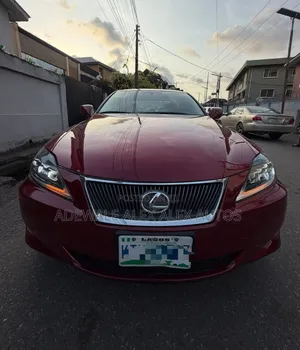 Lexus IS 2008 Burgundy