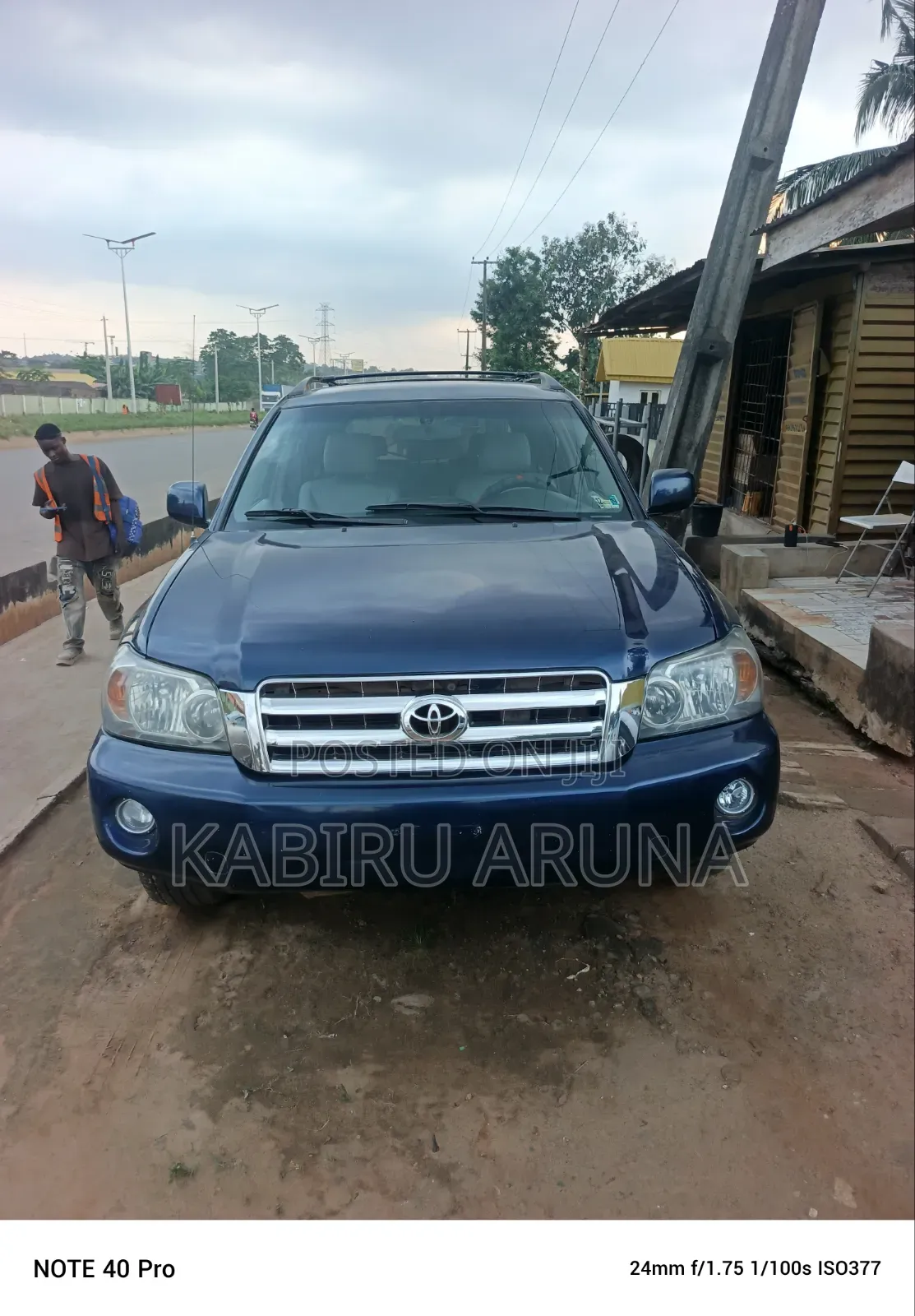 Toyota Highlander 2005 Blue