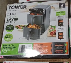 Tower Vortx Vizion 11L Dual Layer Air Fryer (Brand New in Box)