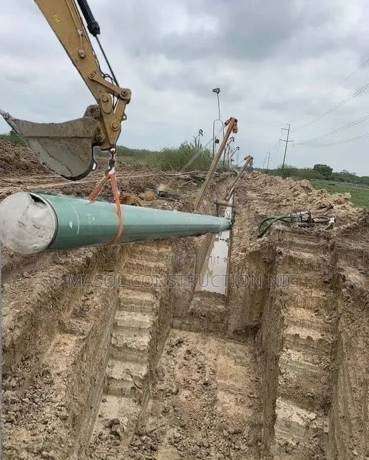 Deep Concrete Foundation Installation