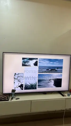 Clean, Neatly Used Samsung 65-Inch Crystal UHD 4K Smart TV for Sale.