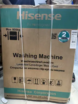 Hisense 8kg Front Road Automatic Washing Machine