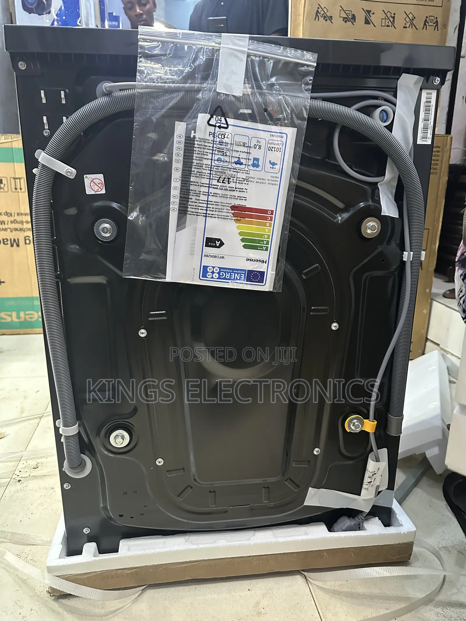 Hisense 8kg Front Road Automatic Washing Machine