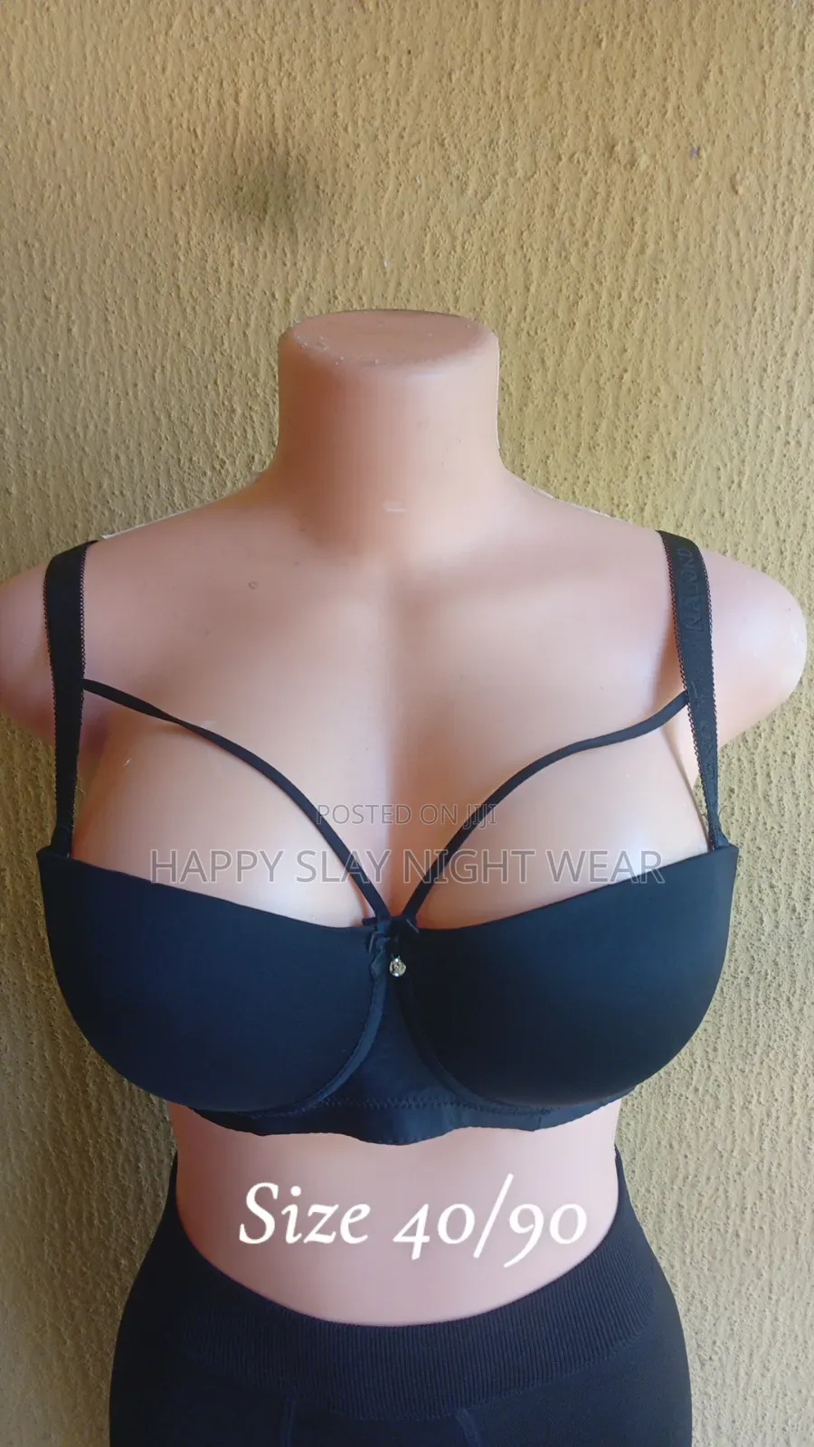 Comfy Black Bra