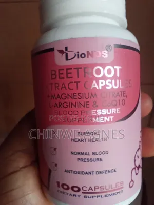 Beetroot Extract Capsules+ Magnesium Citrate ,L-Arginine & CQ 10