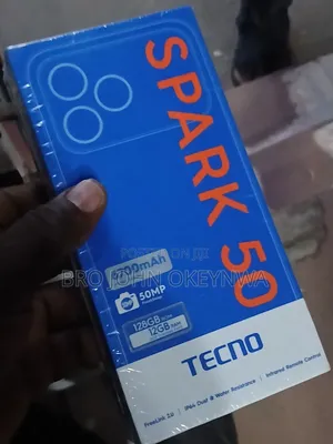 New Tecno Spark 50 128 GB Black