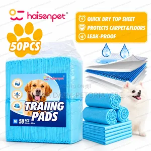 Haisenpet Dog Training Pads – Medium, 50 Pieces (45 × 60 Cm)