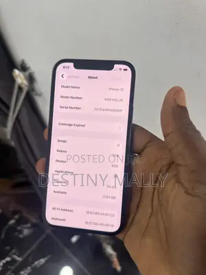 Apple iPhone 12 64 GB Black