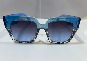 Ropero by LC Blue Oversized Square Sunglasses for Women
