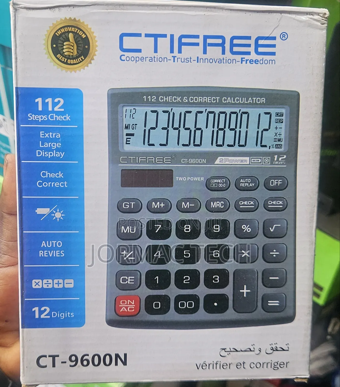 Citfree Table Top 12dgits Calculator